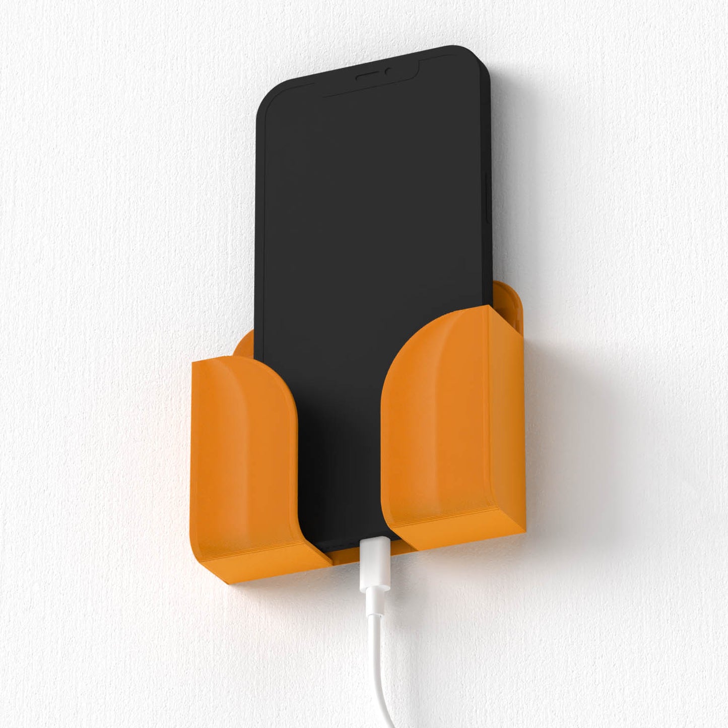 hanged charging holder for mobile phones