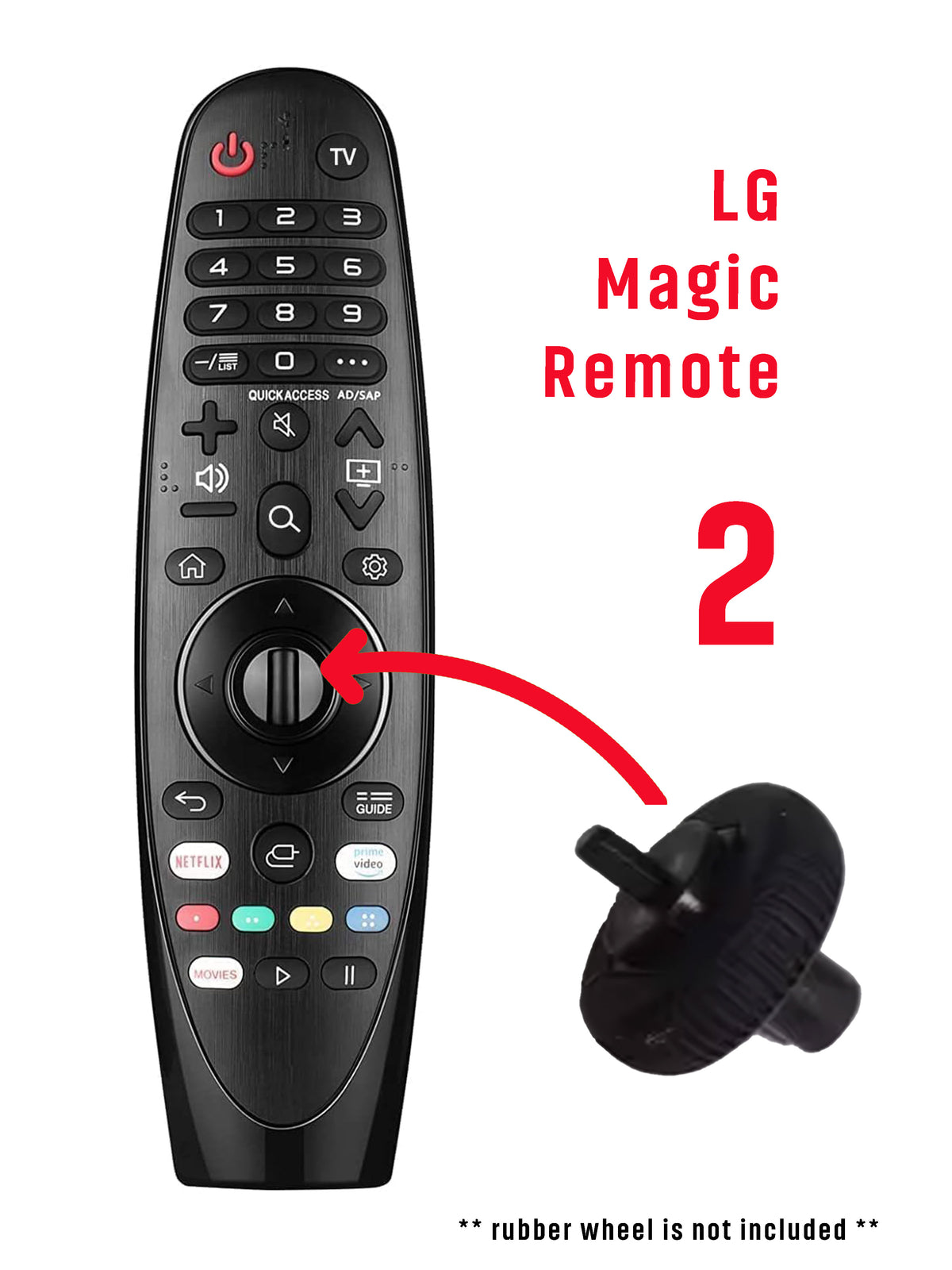 LG magic remote 1 wheel replacement