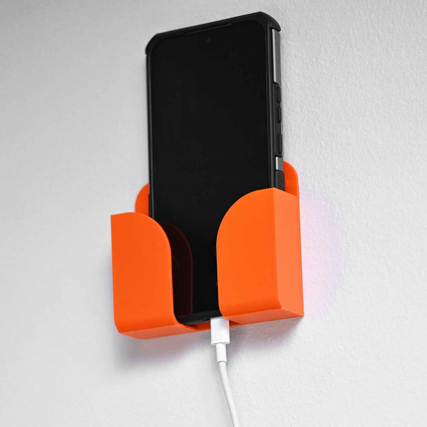 hanged charging holder for mobile phones