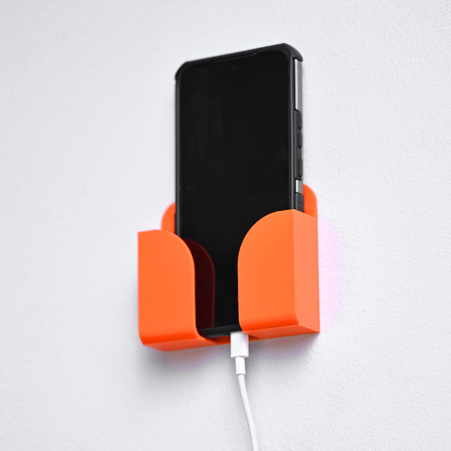 hanged charging holder for mobile phones