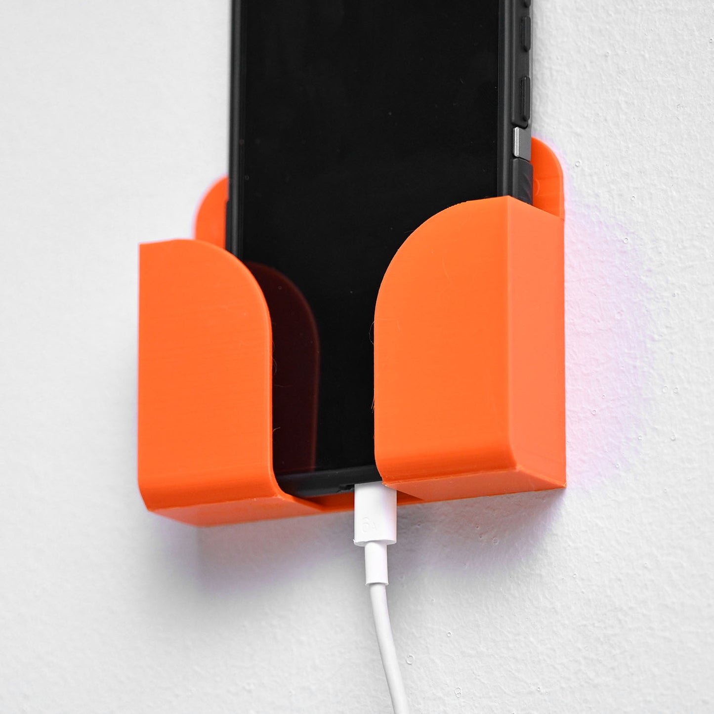hanged charging holder for mobile phones