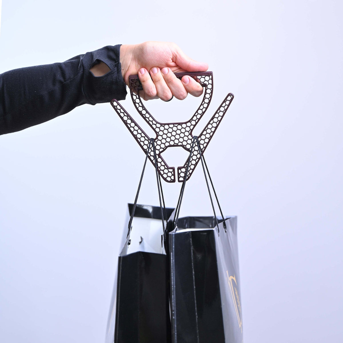 grocery bag holder