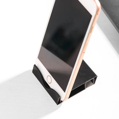 V small portable desk phone stand
