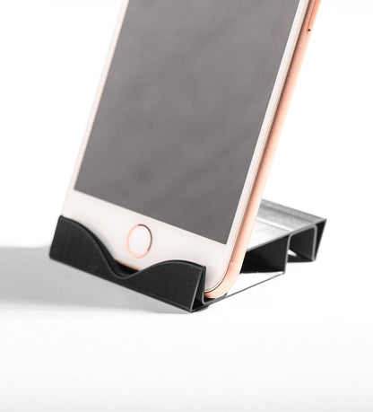 V small portable desk phone stand