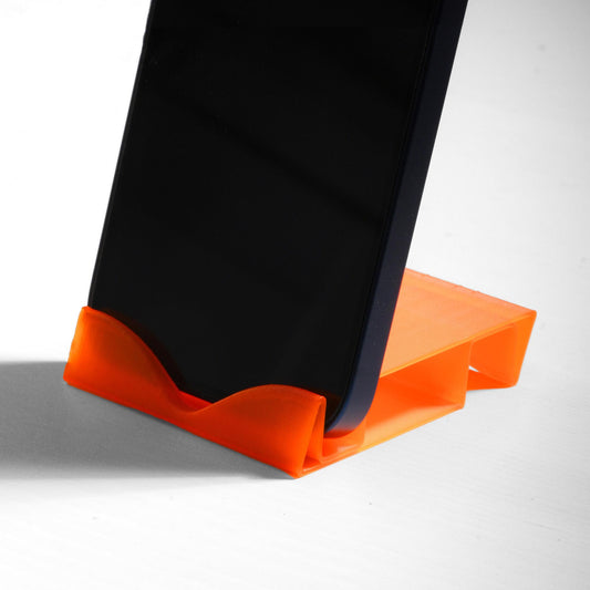 V small portable desk phone stand