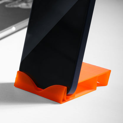 V small portable desk phone stand