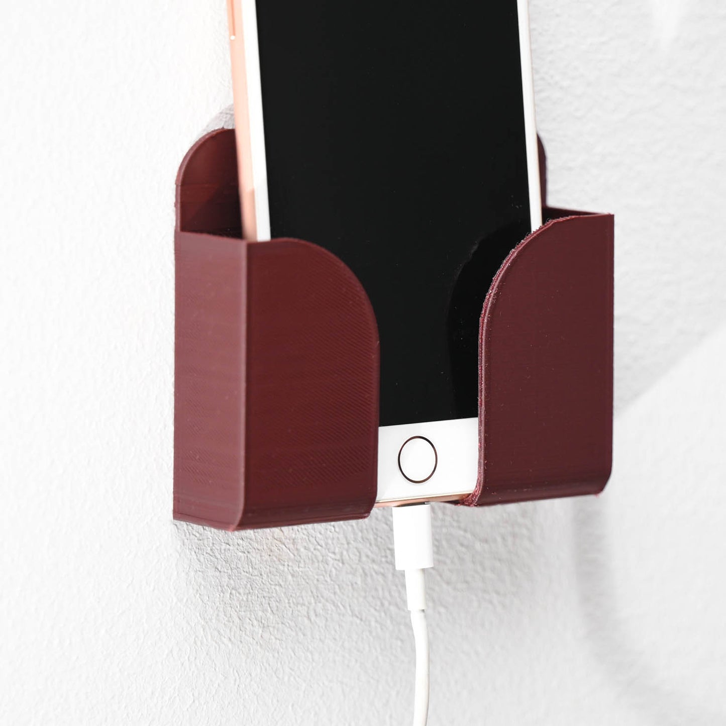 hanged charging holder for mobile phones