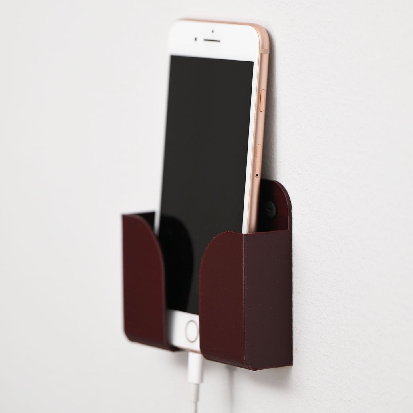 hanged charging holder for mobile phones