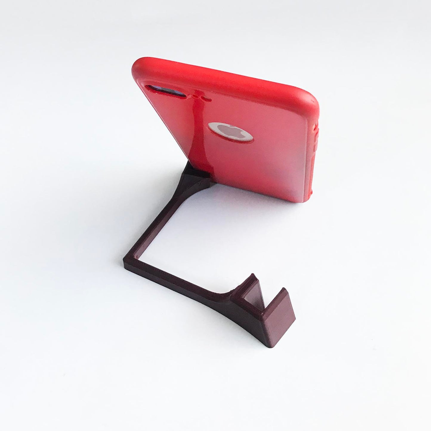 Arrow desk phone stand