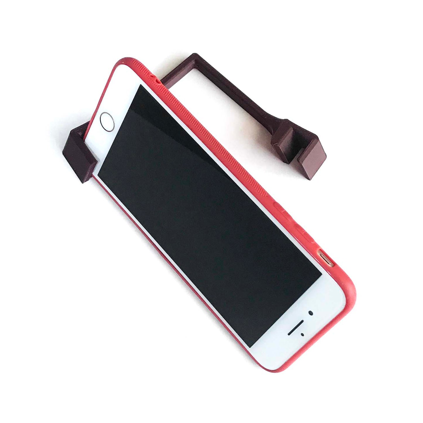 Arrow desk phone stand