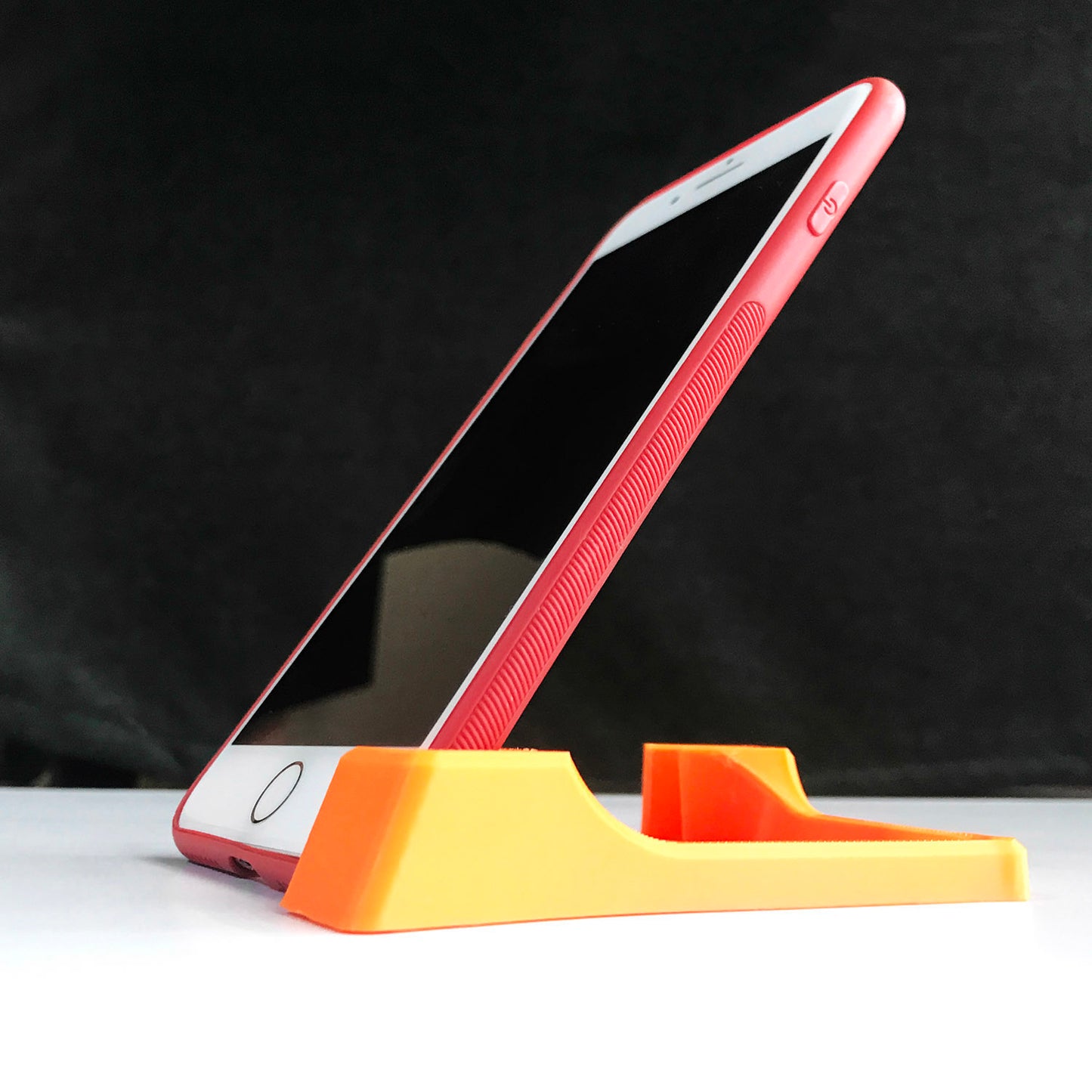 Arrow desk phone stand