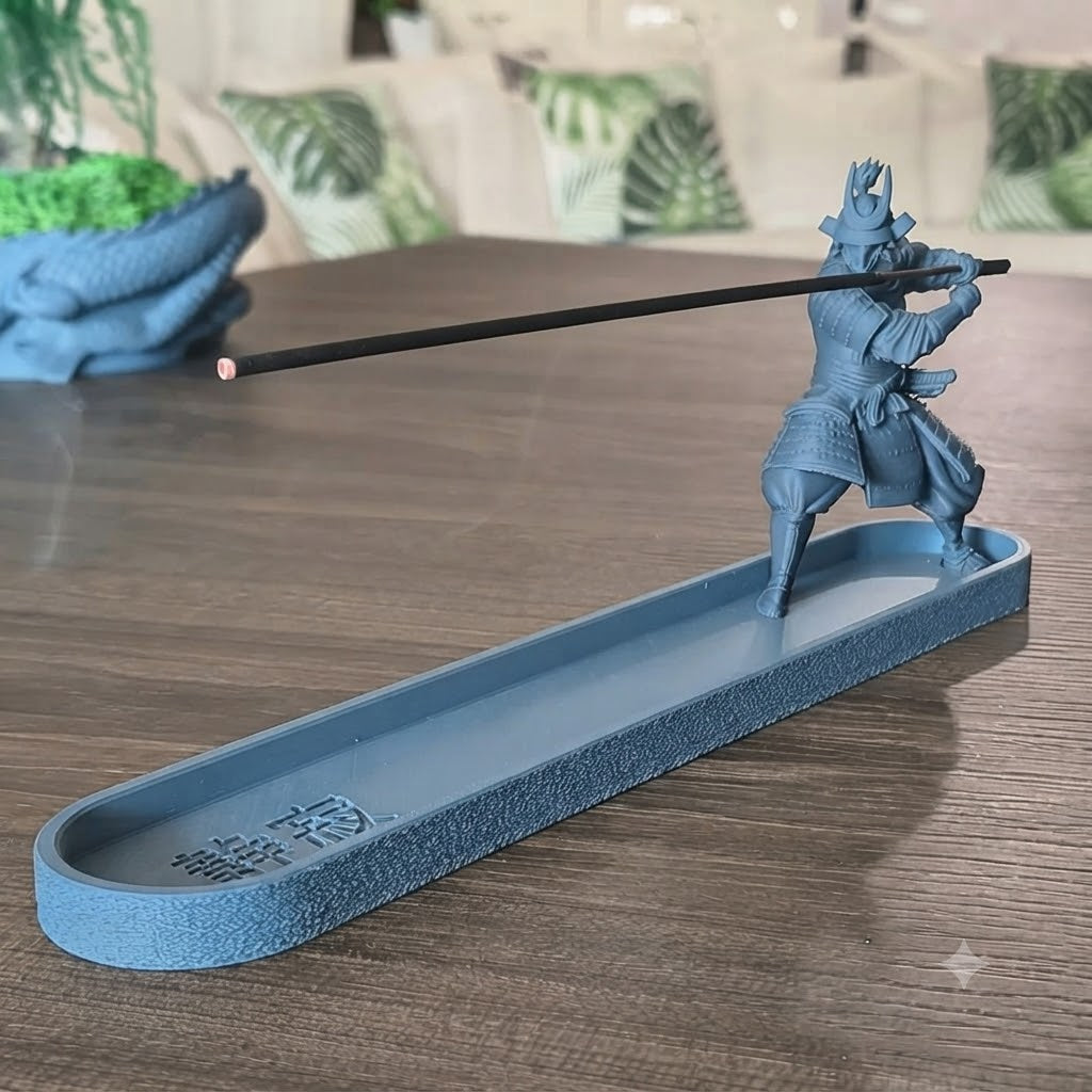 Samurai Warrior Incense Holder