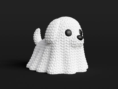 woven dog funny ghost